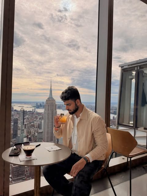 Coffee with a view, New York, 2026